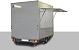 Economy verkoopwagen DT3-00 1as geremd 300x220x230cm 1300kg