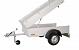 Anssems Bagagewagen GTB1200-251HT 1as rem  251x126x48cm/1200kg 