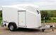 Debon Cargo 1300 Polyester wit + zijdeur / 1300kg