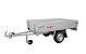 Anssems plateauwagen PLT750 1-as ongeremd 211x132cm/750kg
