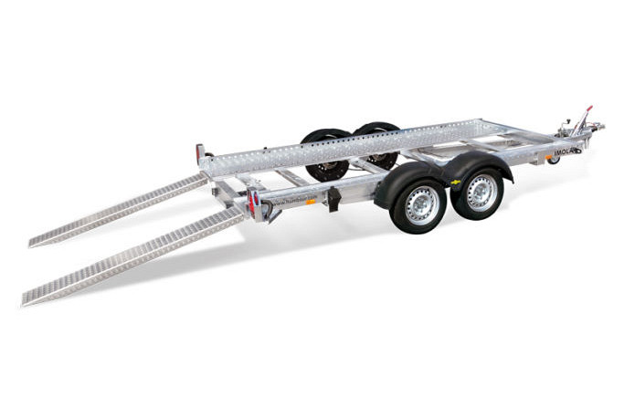 Humbaur HAK voertuig transp. bak tussen de wielen div.afmetingen