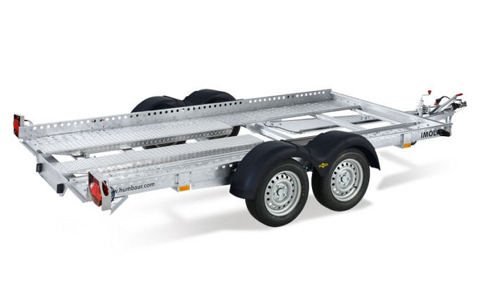 Humbaur HAK voertuig transp. bak tussen de wielen div.afmetingen