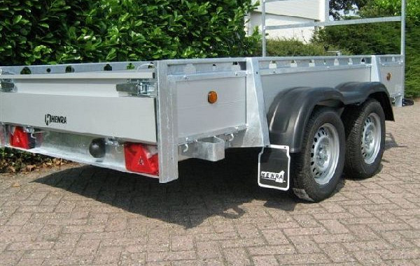 Henra bakwagen BA203013 2as geremd 307x135 cm 2000kg