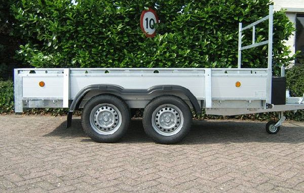 Henra bakwagen BA203015 2as geremd 307x155 cm 2000kg