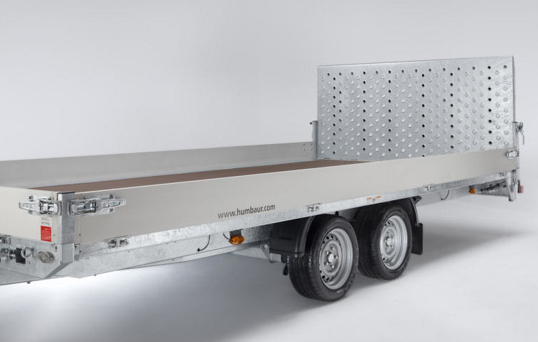 Humbaur MTK Kiepbare plateauwagen div.afmetingen