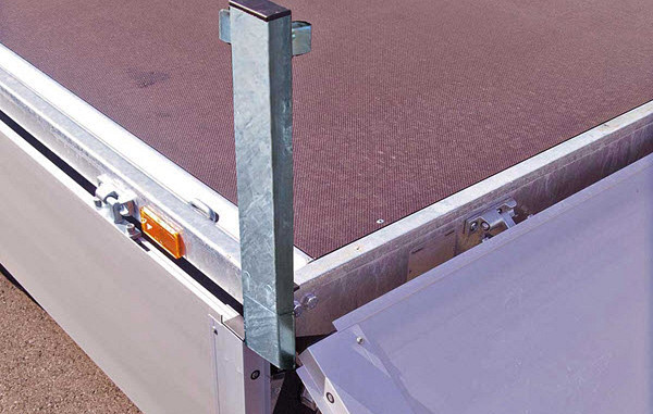 Humbaur HTL Lang materiaal aanhanger div.afmetingen