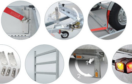 Anssems Multitransporter MSX3500 405x200cm/3500kg