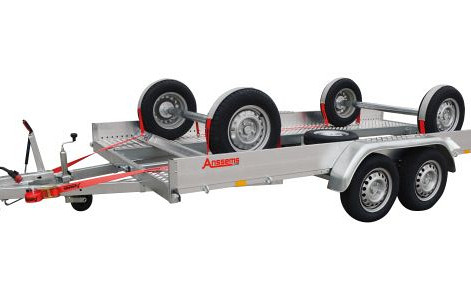 Anssems Autotransporter AMT1300ECO 1-as 400x188cm/1300kg