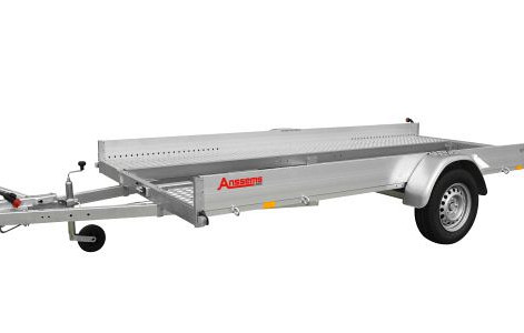 Anssems Autotransporter AMT1300ECO 1-as 400x188cm/1300kg