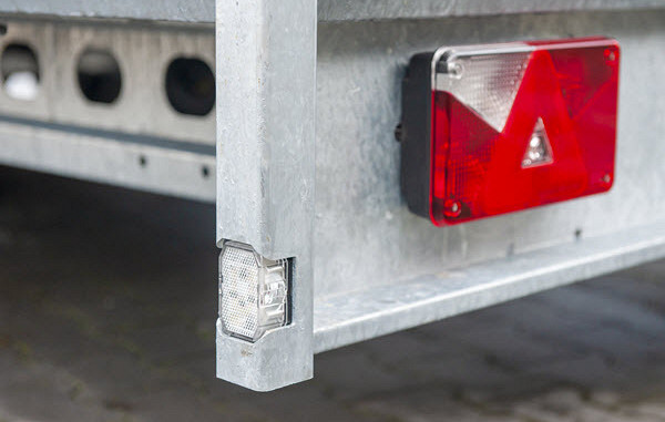 Henra plateauwagen 1as onger. 301x202x30cm 750kg