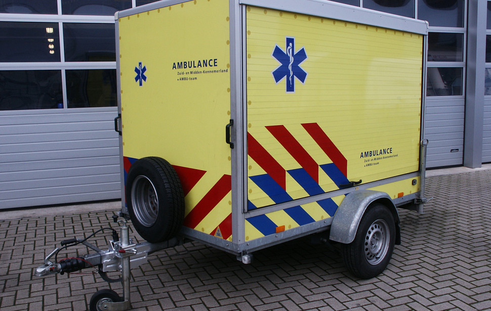 Ambulance aanhangwagen