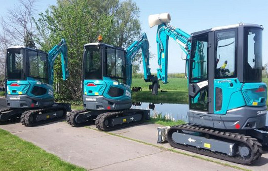 BMS-Sunward SWE25UF 2,5 Tons Minigraver Binnendraaier