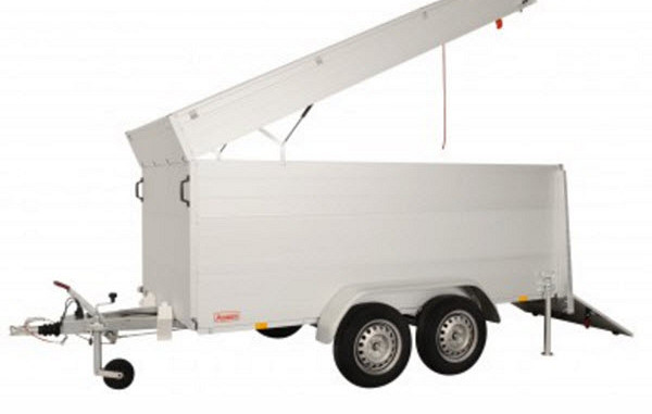 Anssems Bagagewagen GTT1500VT2 geremd  301x126cm/1500kg 
