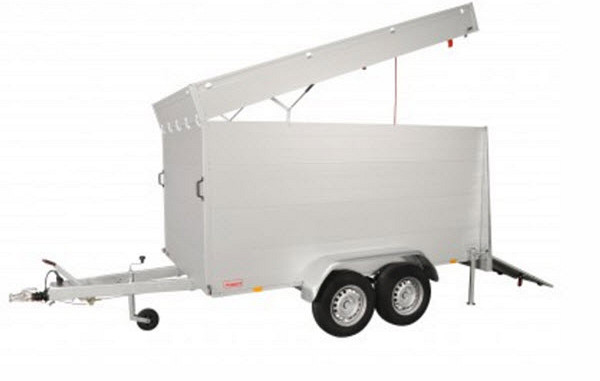 Anssems Bagagewagen GTT2500VT4 geremd  301x151cm/2500kg 