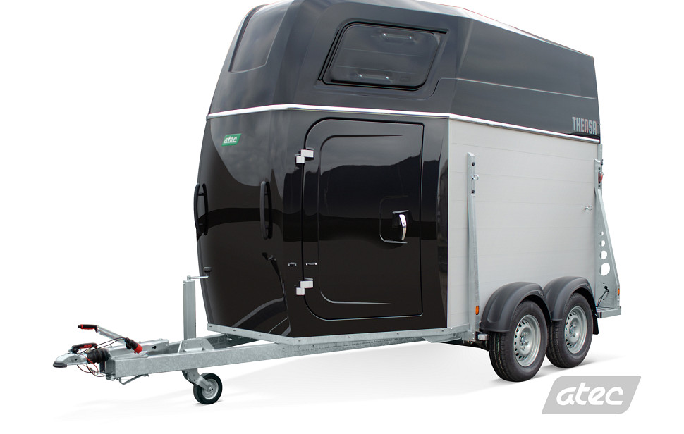 Atec Thensa 2 pds alu 2000 kg met zadelkamer