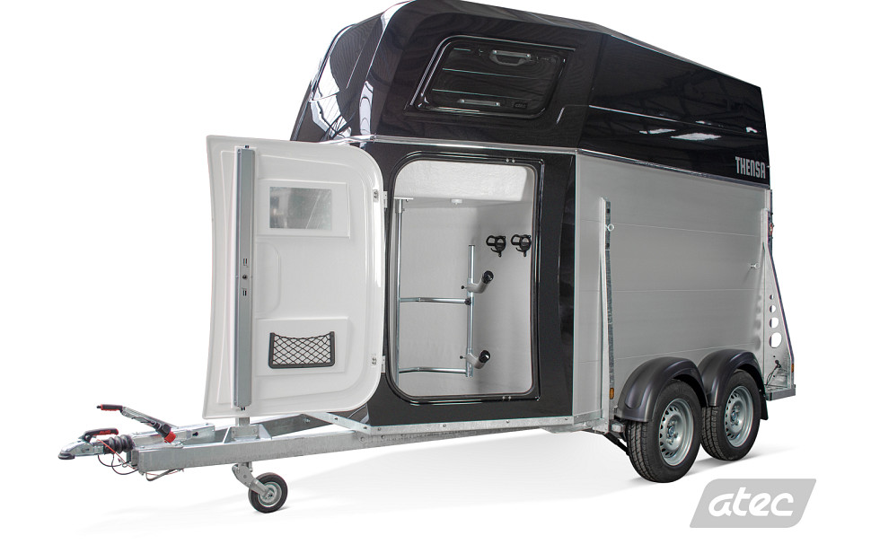 Atec Thensa 2 pds alu 2500 kg met zadelkamer