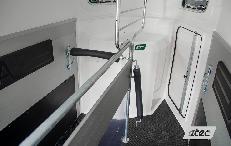 Atec Thensa 2 pds alu 2500 kg met zadelkamer