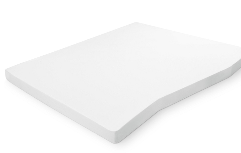 Walra hoeslaken hefbed dwarsbed wit