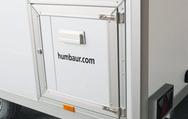 Humbaur Type HVK Verkoopwagen leeg 1-as 319x213x228cm 1300/1500/1800kg