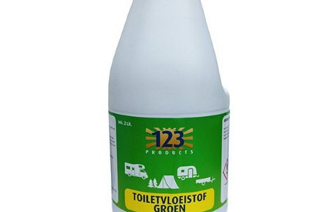 Toilet vloeistof groen 123