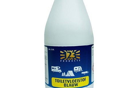 Toilet vloeistof blauw 123
