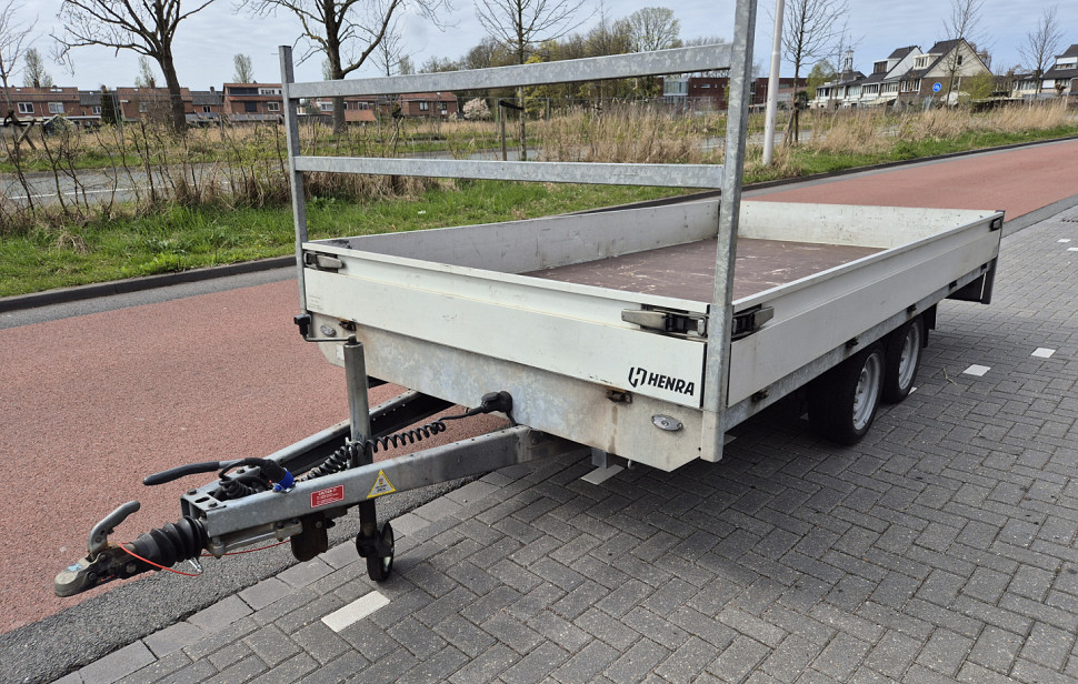 Henra PL35DS Plateauwagen / 3500kg