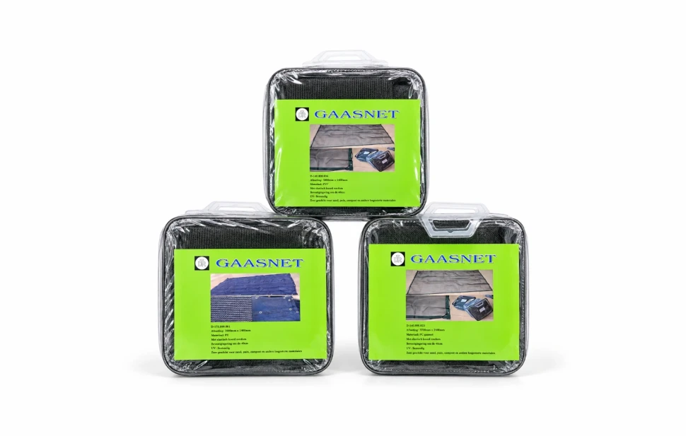 Fijnmazig aanhangwagennet 300x200 / PVC Gecoat