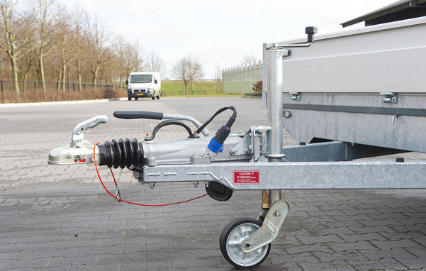 Henra plateauwagen 2as geremd 301x165x30cm 2700kg