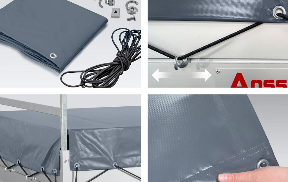 Anssems GT750R 211x126x30cm / 750kg