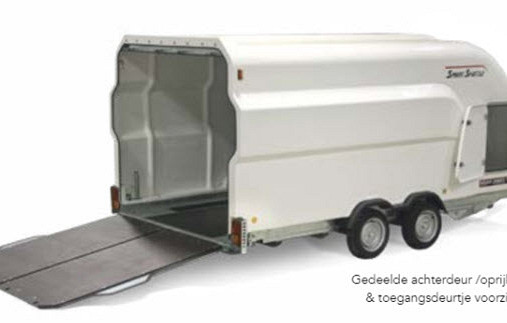 Brian James Sprint Shuttle 2-as laadvloer 4.3 m klep/kantelbaar