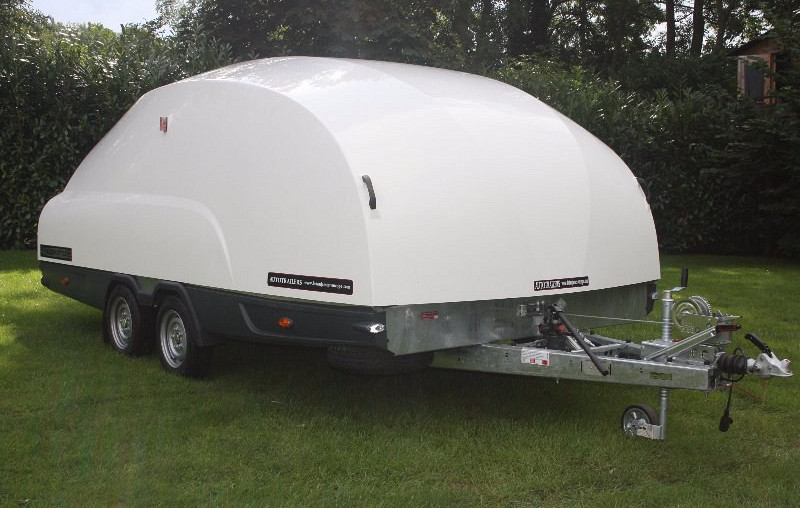 Brian James Race Shuttle 2 2-as laadvloer 4.3 m vast/kantelbaar