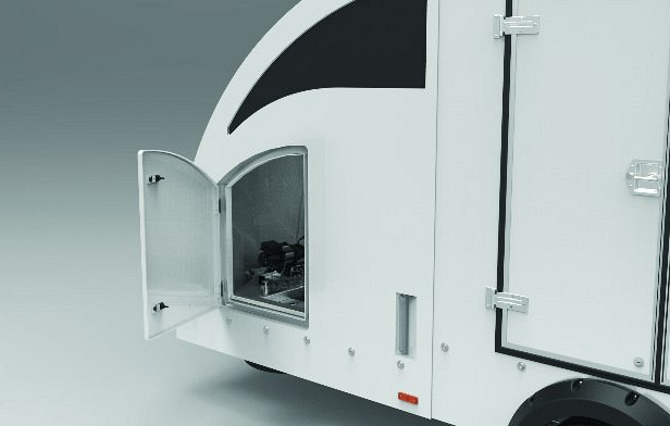 Brian James Race Transp.6 3-as professioneel  kantelbaar