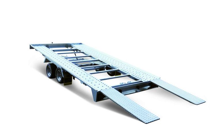 Humbaur FTK voertuig transporter kiepbaar div.afmetingen