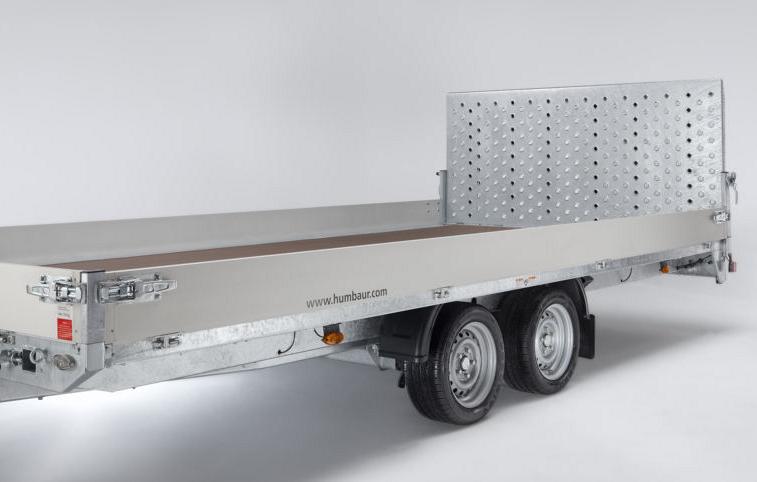 Humbaur MTK kiepbare voertuigtransporter div.afmetingen