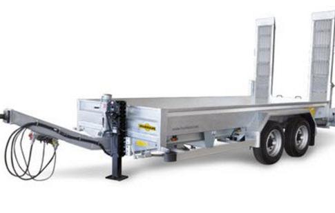 Humbaur Type HS dieplader vanaf 8,9 ton div.afmetingen