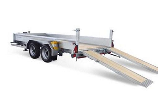Humbaur Type HS dieplader vanaf 8,9 ton div.afmetingen