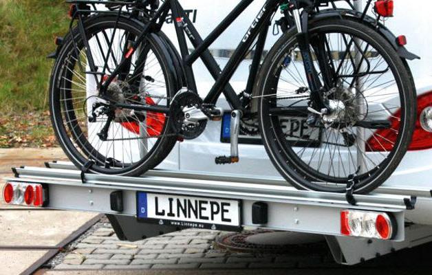 porte velo arriere findus 2.0 de linnepe pour 2 velos electriques