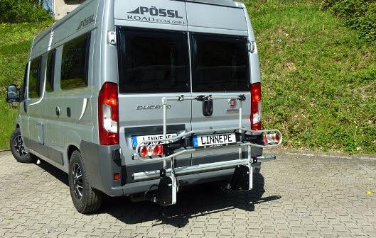 Dynad/Linnepe Cavus opklapbare drager met korte overhang