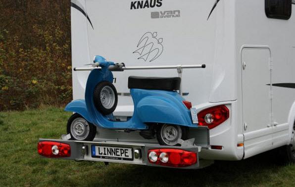Dynad/Linnepe Scout scooter/fietsendrager