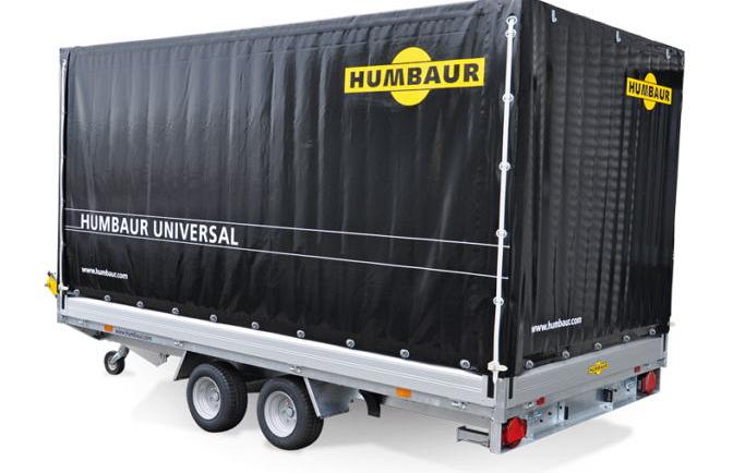 Humbaur Universele plateauwagen div.afmetingen