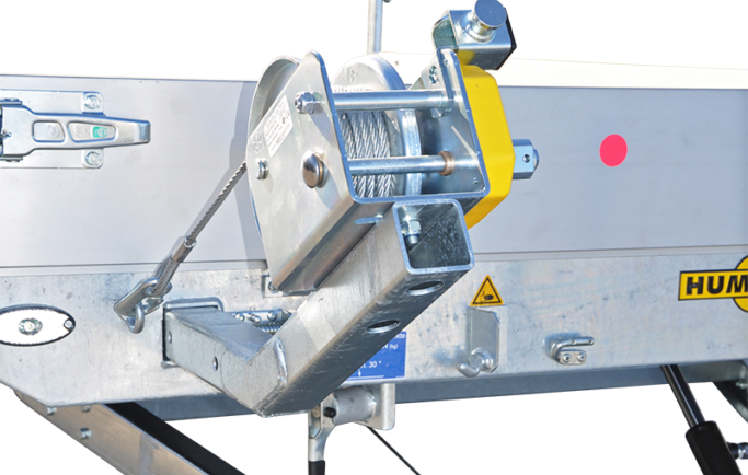 Humbaur MTK Kiepbare plateauwagen div.afmetingen