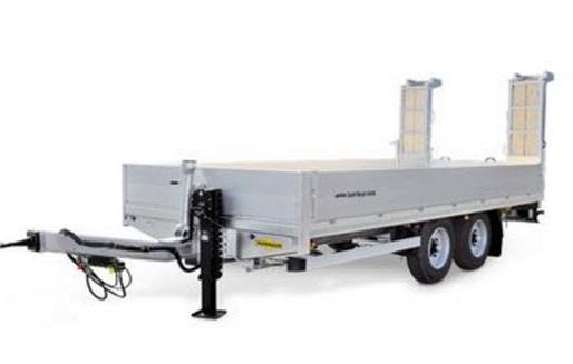 Humbaur HBT BE plateauwagen vanaf 10ton div.afmetingen