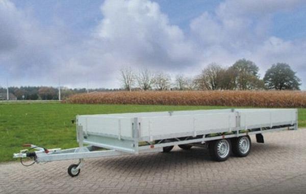 Hulco plateauwagen MEDAX-22631 2-as 405x183cm/2600kg