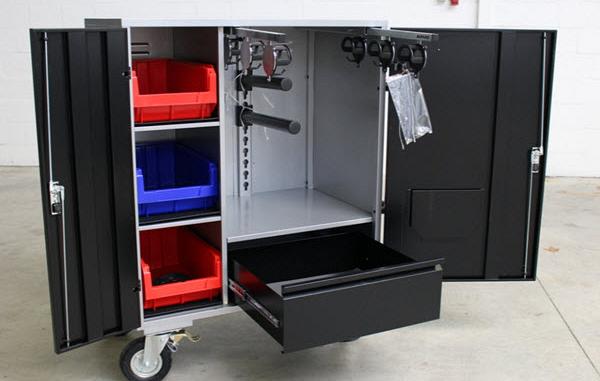 Zadelkast Midi Prestige met kleine luchtbanden
