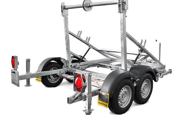 Humbaur KTA Kabelhaspel aanhangwagen div.afmetingen