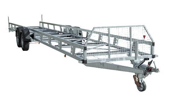 Buizenaanhangwagen op maat gemaakt