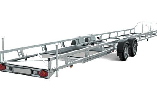 Buizenaanhangwagen op maat gemaakt