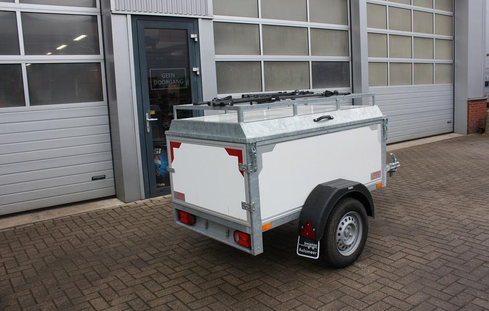 Twinark Bagagewagen met 2 fietsendrager 175x100x60 (9909.20)
