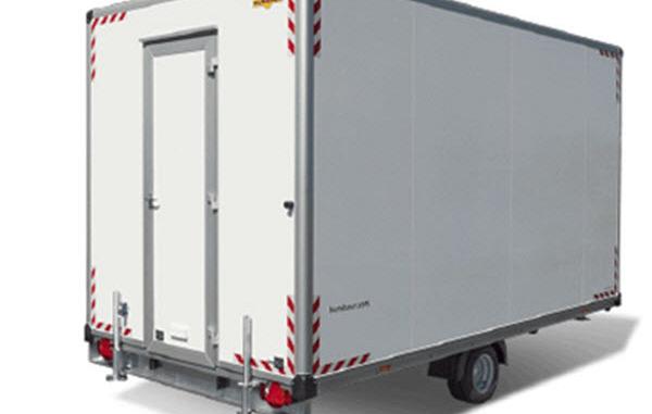 Humbaur Schaftwagen 1-as 419x213x228cm 1800 kg