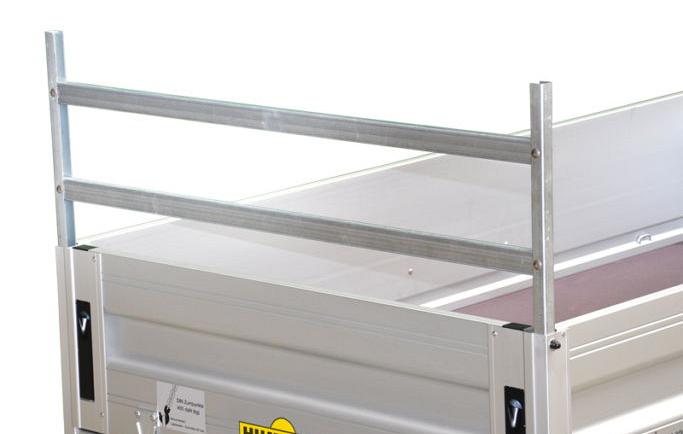 Humbaur HA Alu 1as ongeremd 205x110/131x35/50cm 750kg